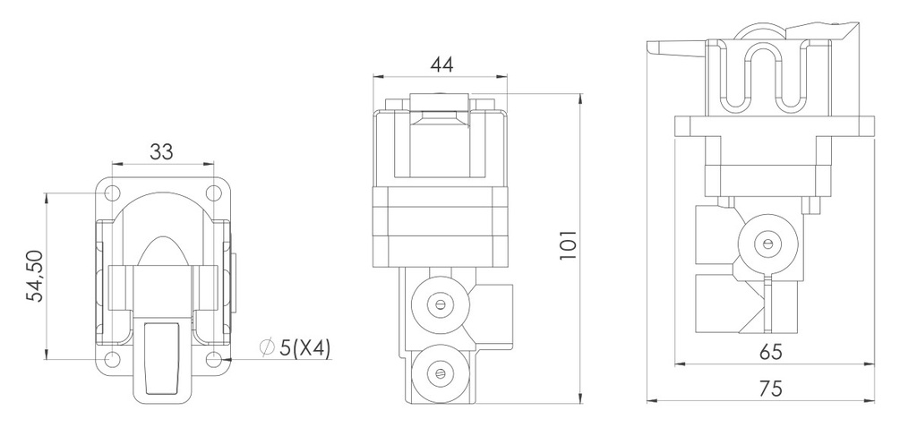 1 WAY AIR VALVES