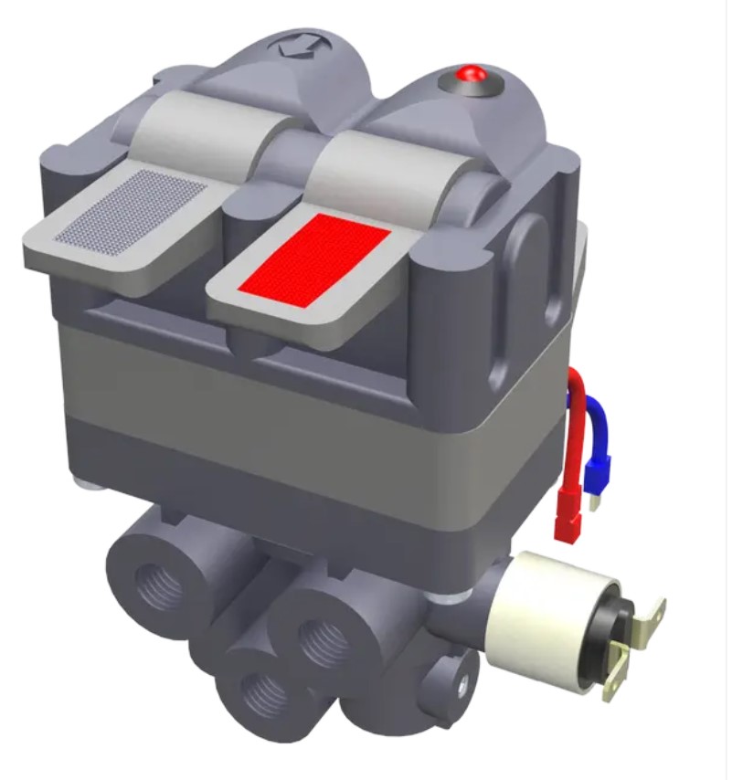 BUTTON AIR VALVES 2 WAY