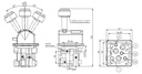 AIR CONTROL JOYSTICK OVAL