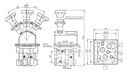AIR CONTROL JOYSTICK OVAL