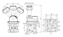 AIR CONTROL JOYSTICK QUADRAL