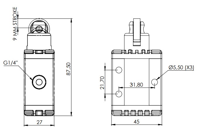 AIR VALVE BALL SWITCH