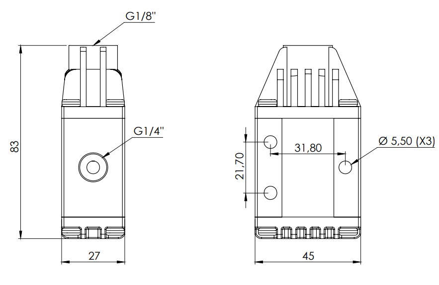 AIR VALVE AIR / SPRING