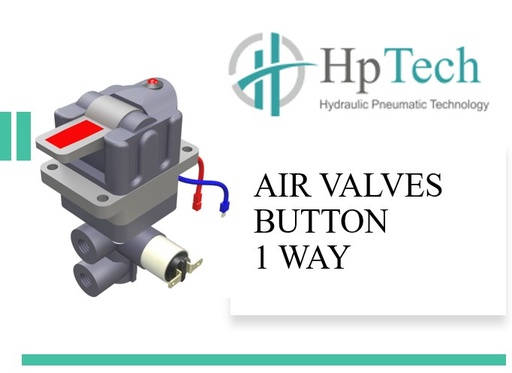 HPTECH AIR VALVES BUTTON - 1 WAY