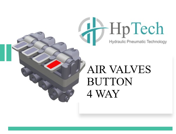 HPTECH AIR VALVES BUTTON - 4 WAY