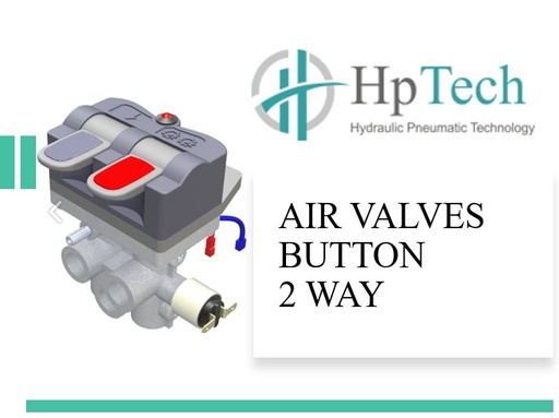HPTECH AIR VALVES BUTTON - 2 WAY